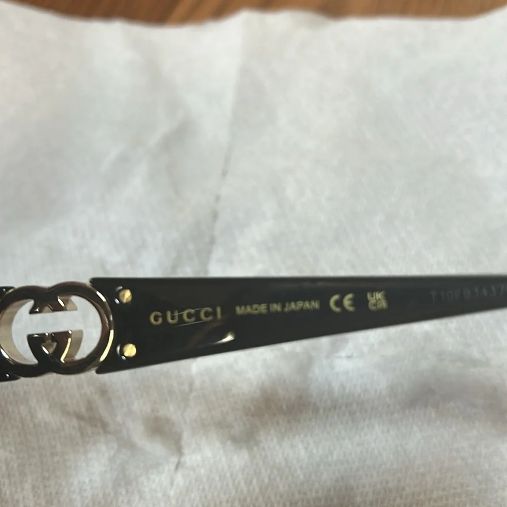 NEW Oversized Gucci Black Sunglasses - Picture 10 of 10